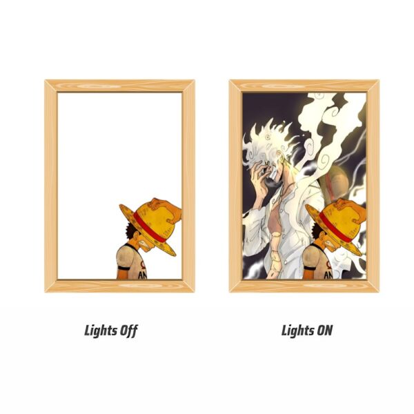 Marco LED de Luffy Gear 5 - Imagen 2