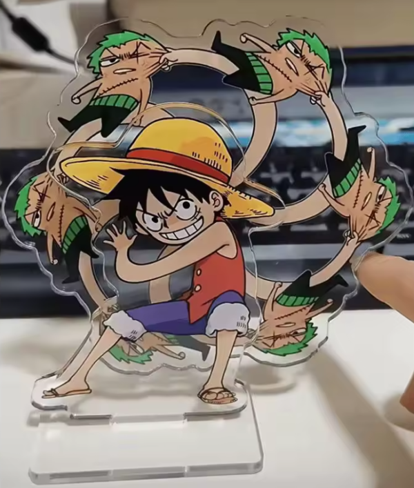 Figura Acrílica Giratoria de Luffy y Zoro – One Piece - Imagen 4
