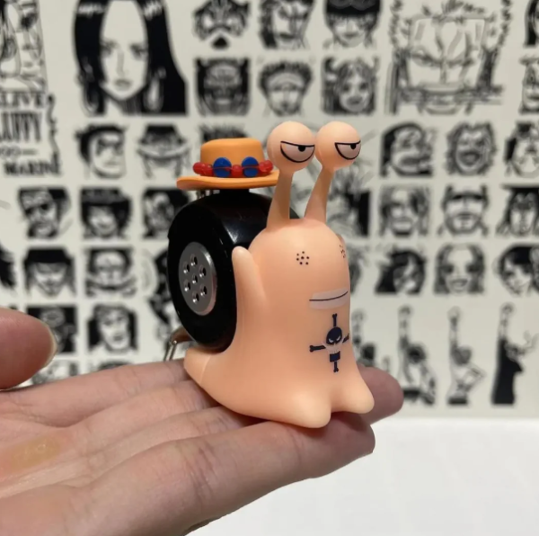 Llavero Den Den Mushi Luffy y Ace - Imagen 5