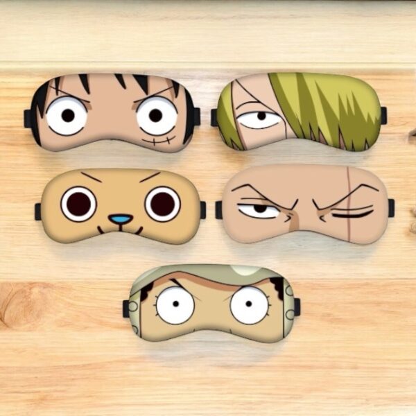 Antifaces Zoro, Luffy, Sanji, Chopper y Usopp