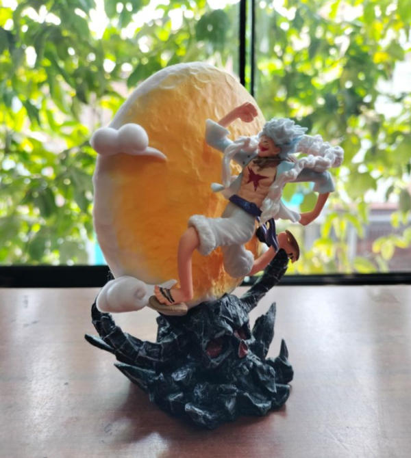 Lámpara 3D de Luffy Gear 5